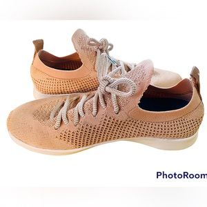 Rose Gold Glitter Sneakers